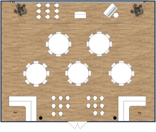 Elegant Concert Hall Plan for Small Ensemble