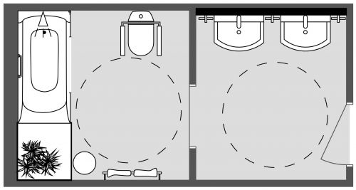 Accessible Bathroom Layout