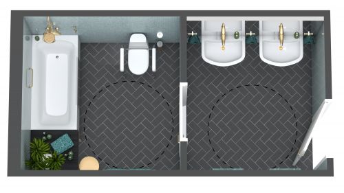 Accessible Bathroom Layout