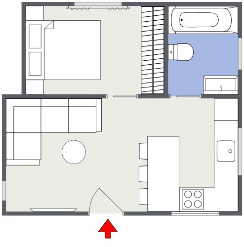 Tiny Home Floor Plan Design