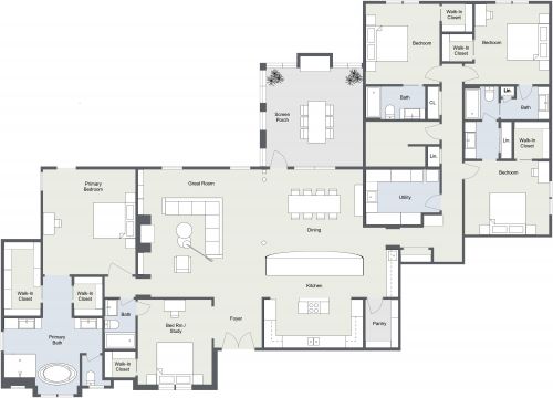 5 Bedroom House