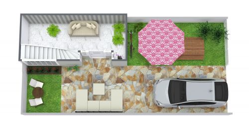 Front Yard Landscaping Layout