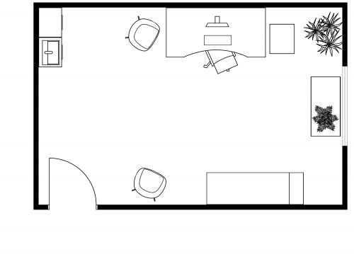 Office Floor Plan 13x20