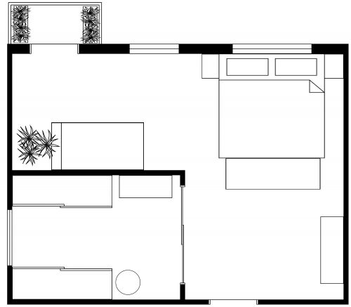 Furniture Layout Bedroom