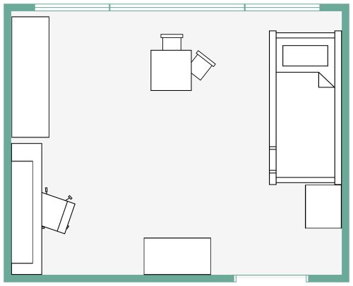 Kids Bedroom With Bunk Bed