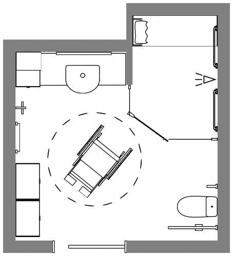 Accessible Bathroom with Large Shower