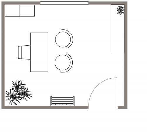 Office Floor Plan 11x13