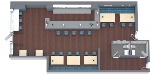 Cocktail Bar Layout