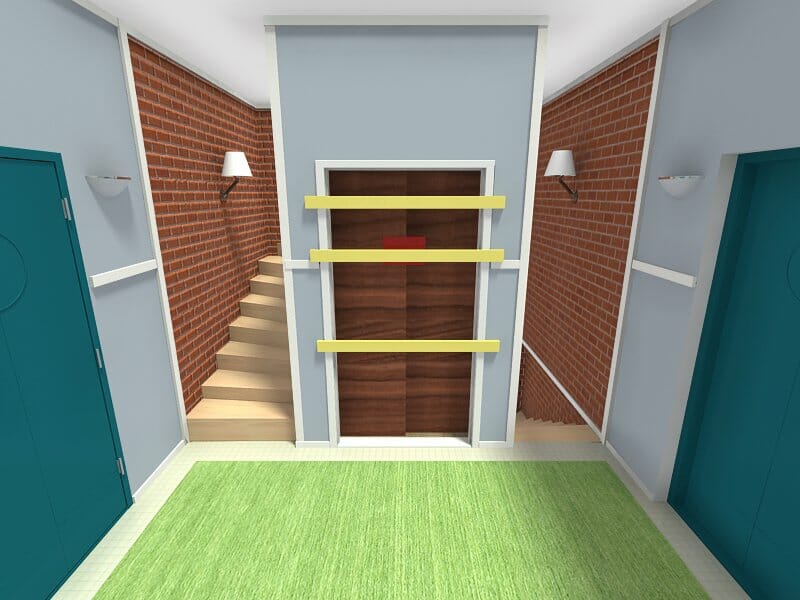 Big-Bang-Theory-Apartments-Hallway