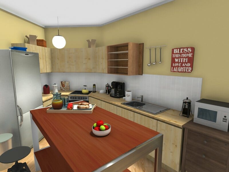 Big Bang Theory Apartment 4A Kitchen