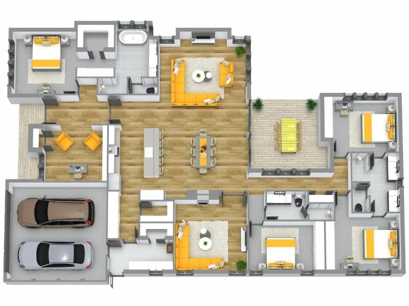 Final house plan design