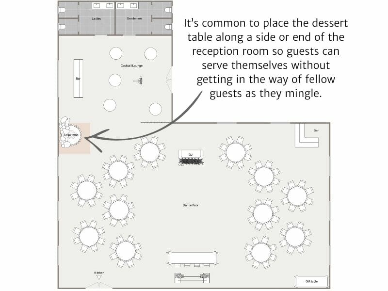 floor plans for wedding venues