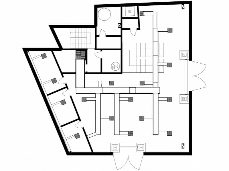 HVAC plan drawing