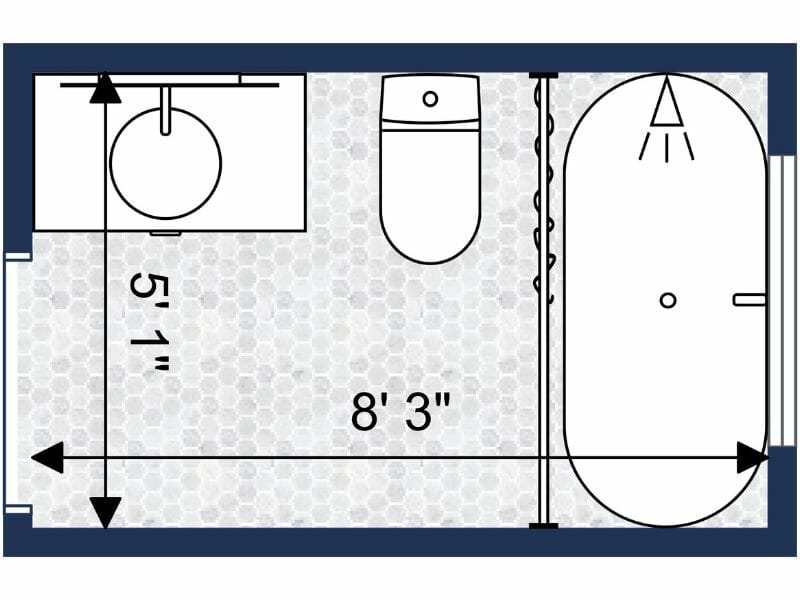 how to measure floor area of rectangle