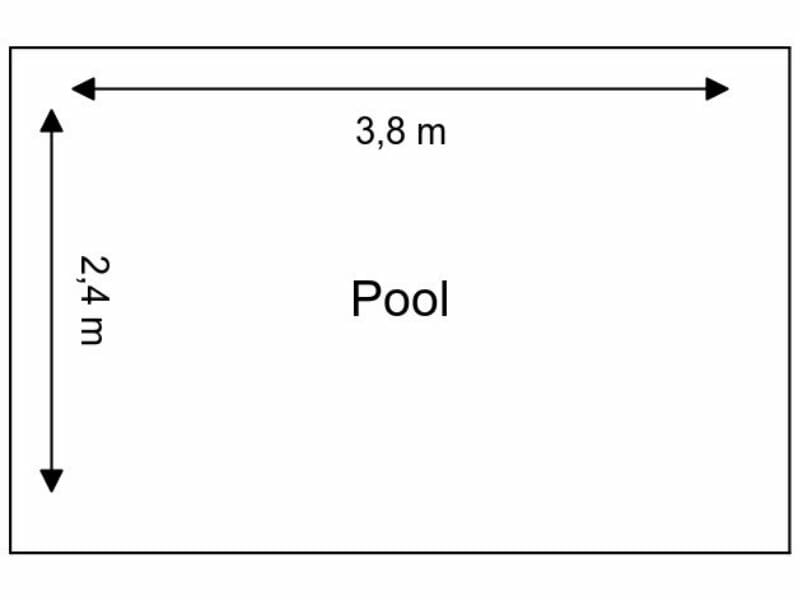 Site plan measurements symbol