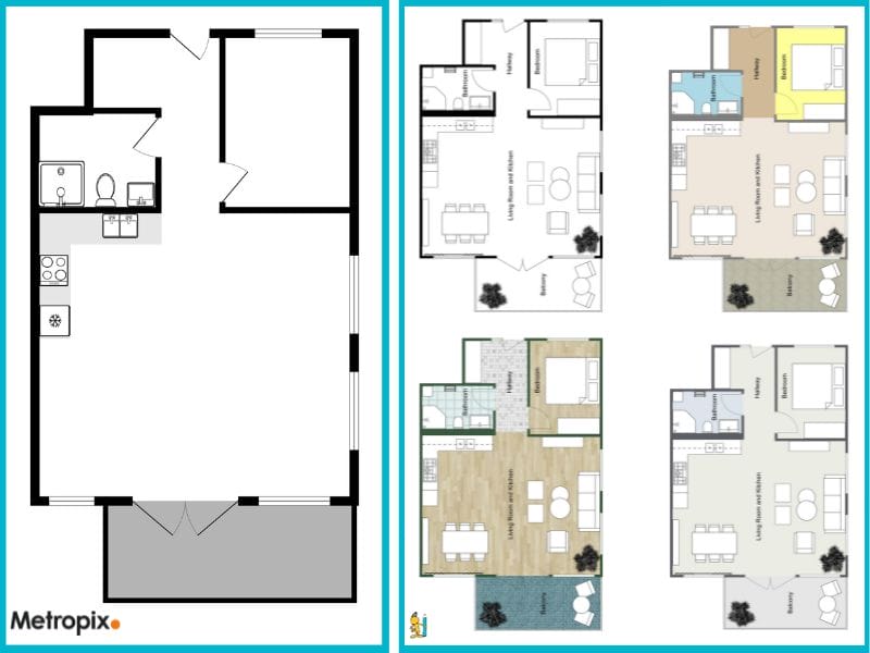 Metropix and RoomSketcher customization