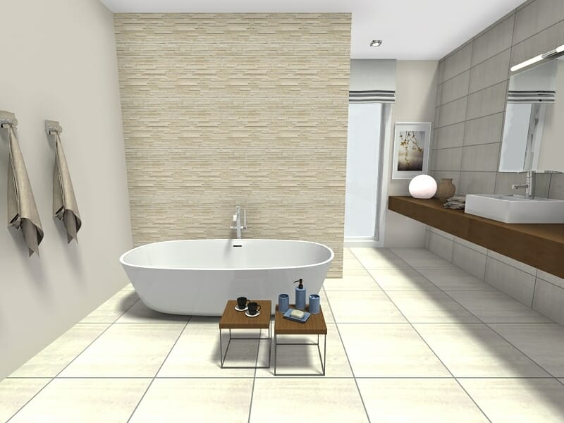 Modern bathroom style