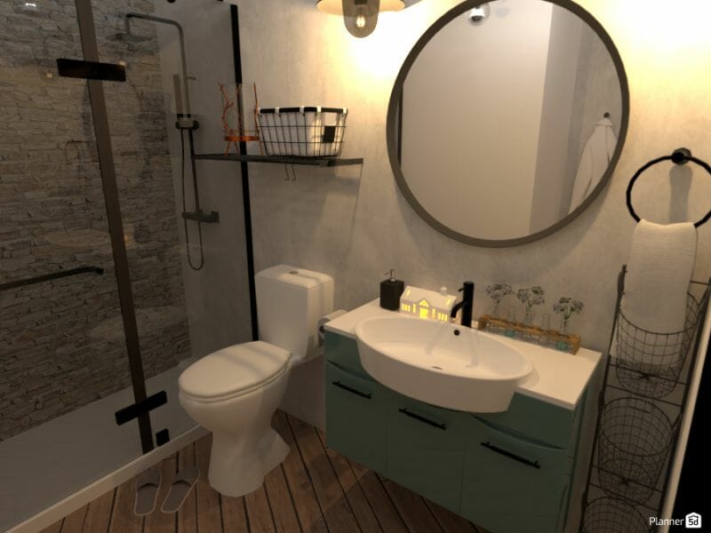 Planner5D bathroom design software