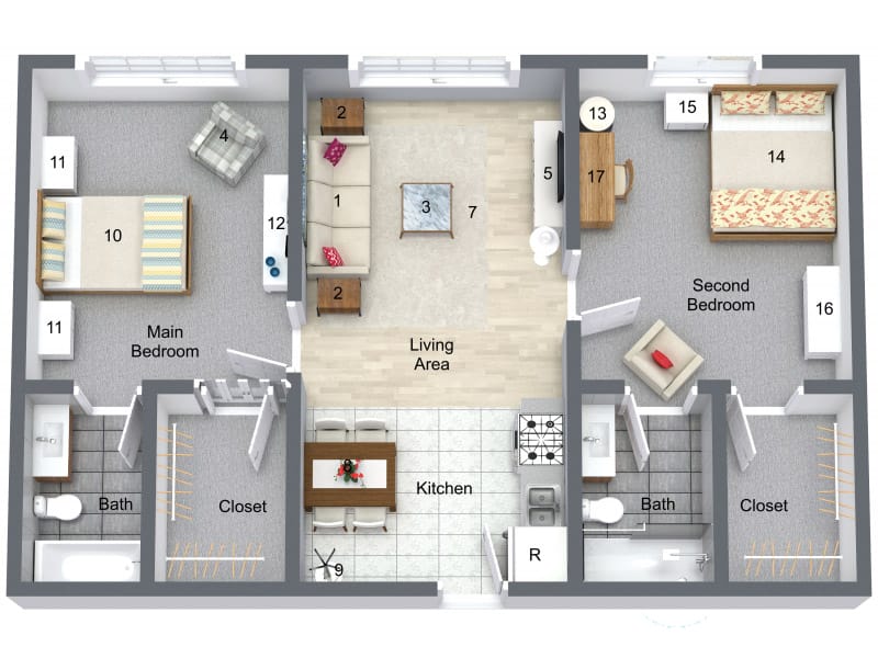 Relocation Services Floor Plan