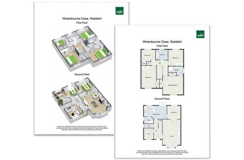 RoomSketcher Feature Professional Floor Plan Letterhead