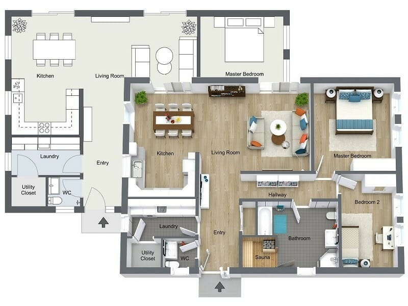 RoomSketcher Order Floor Plans 2D 3D