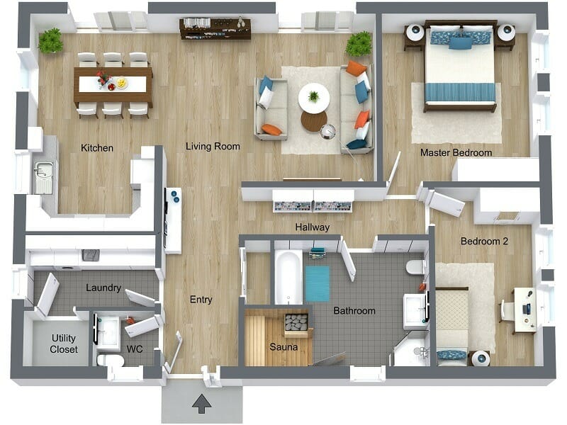 3D Floor Plan