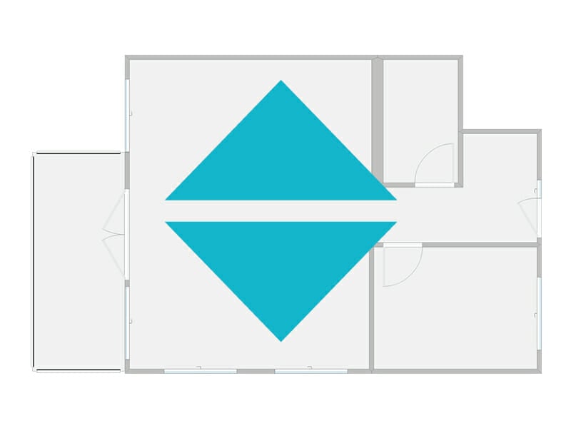 RoomSketcher Pro Flip Floor Plan Feature