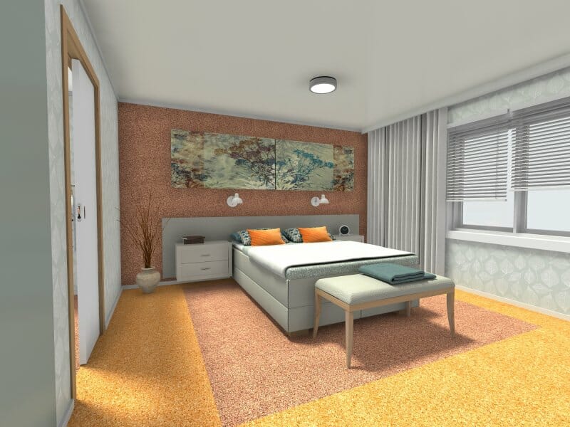 Universal Design Ideas Diagonal Bedroom