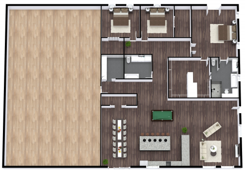 Barndominium House Plan Model 4262 Kayla