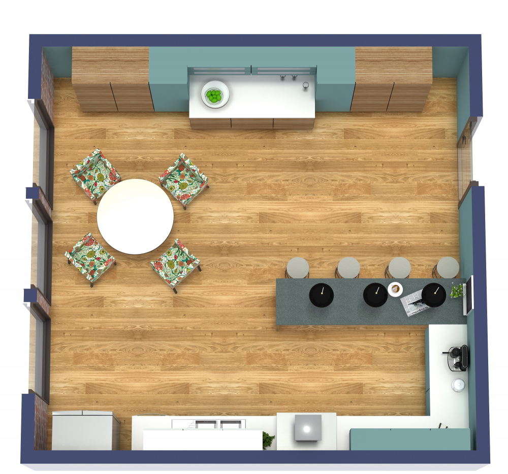 Kitchen Floor Plans